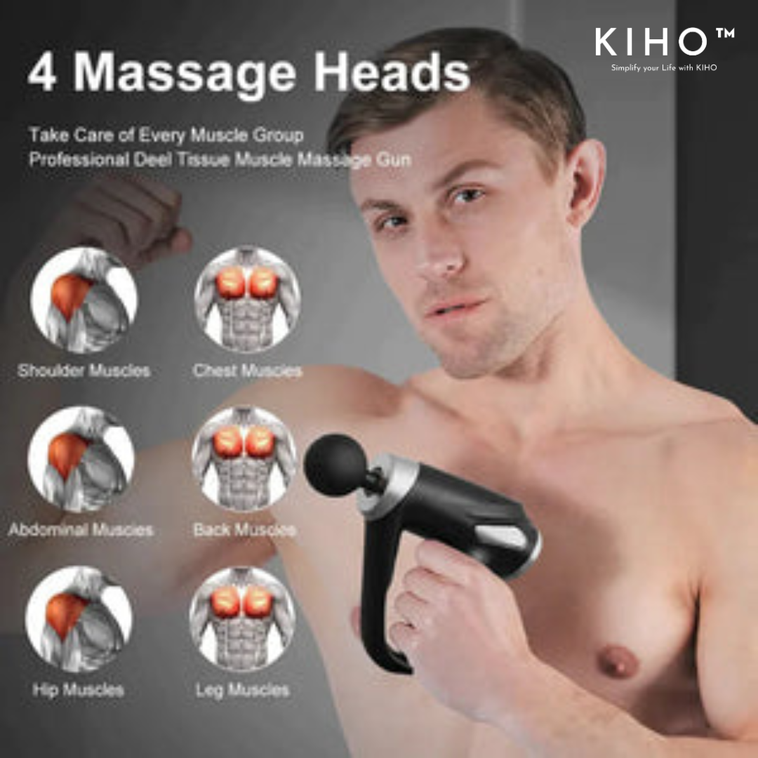 KIHO™ Smart Massager Gun