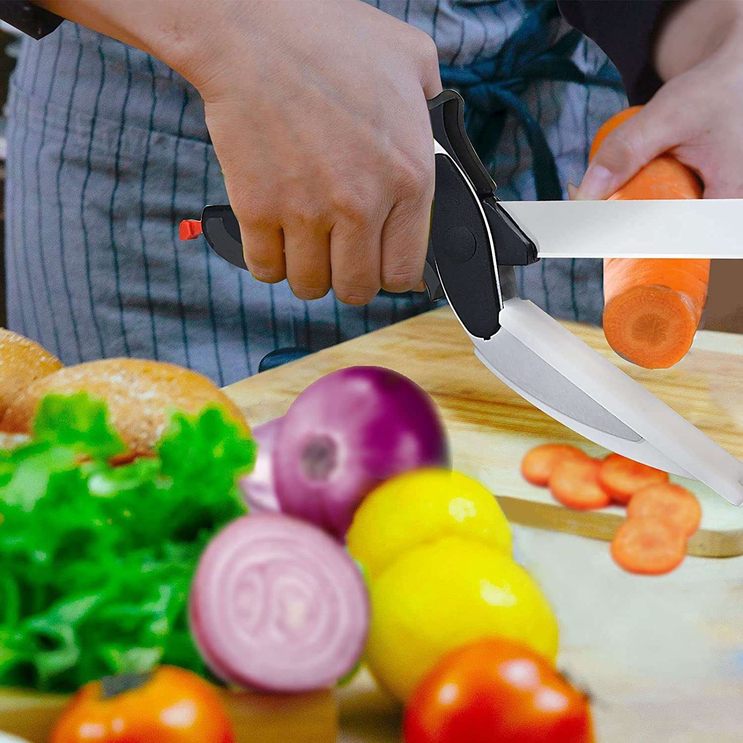 KIHO™ Clever Cutter - 2 in 1 Kitchen Knife