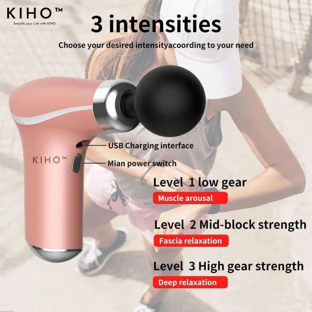 KIHO™ Compact Power Massage Gun