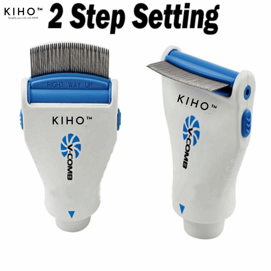 KIHO™ V Comb Head Lice Machine With 4 Filter 💇