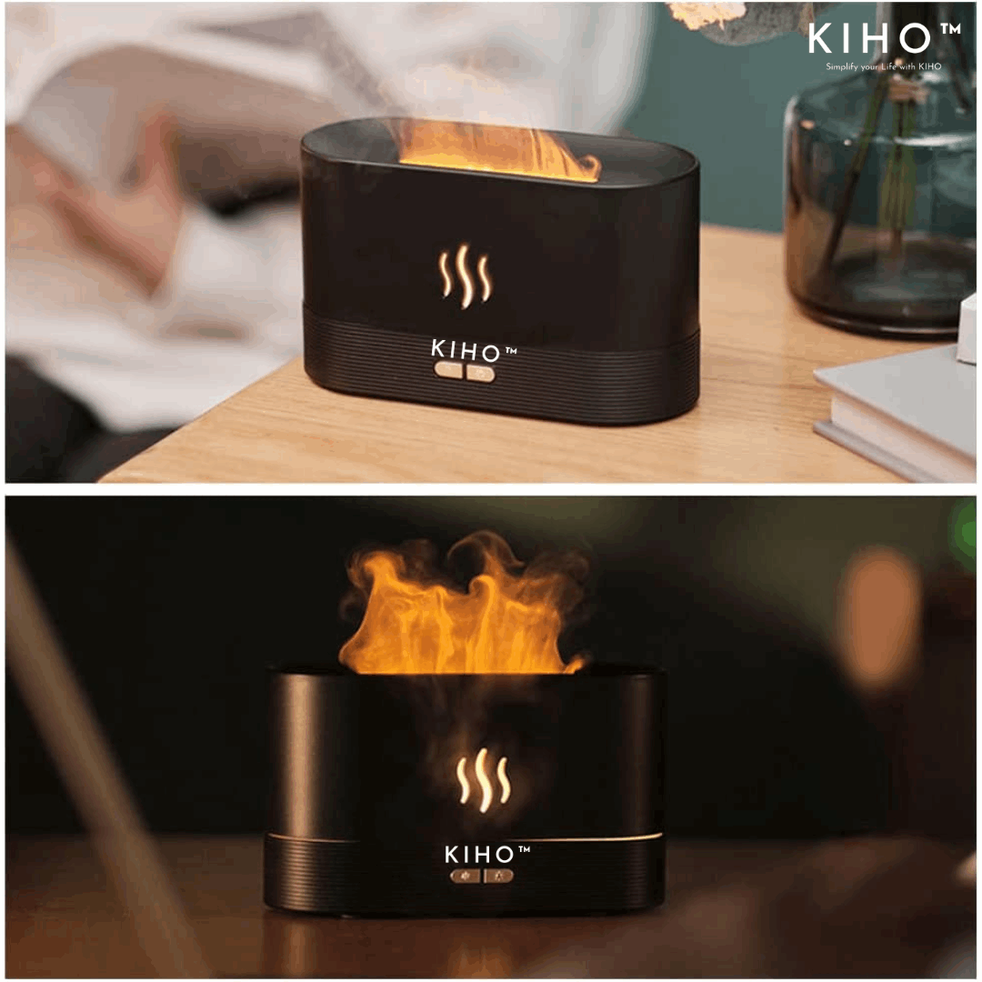 KIHO™ Flame Humidifier and Aroma Diffuser ❤️