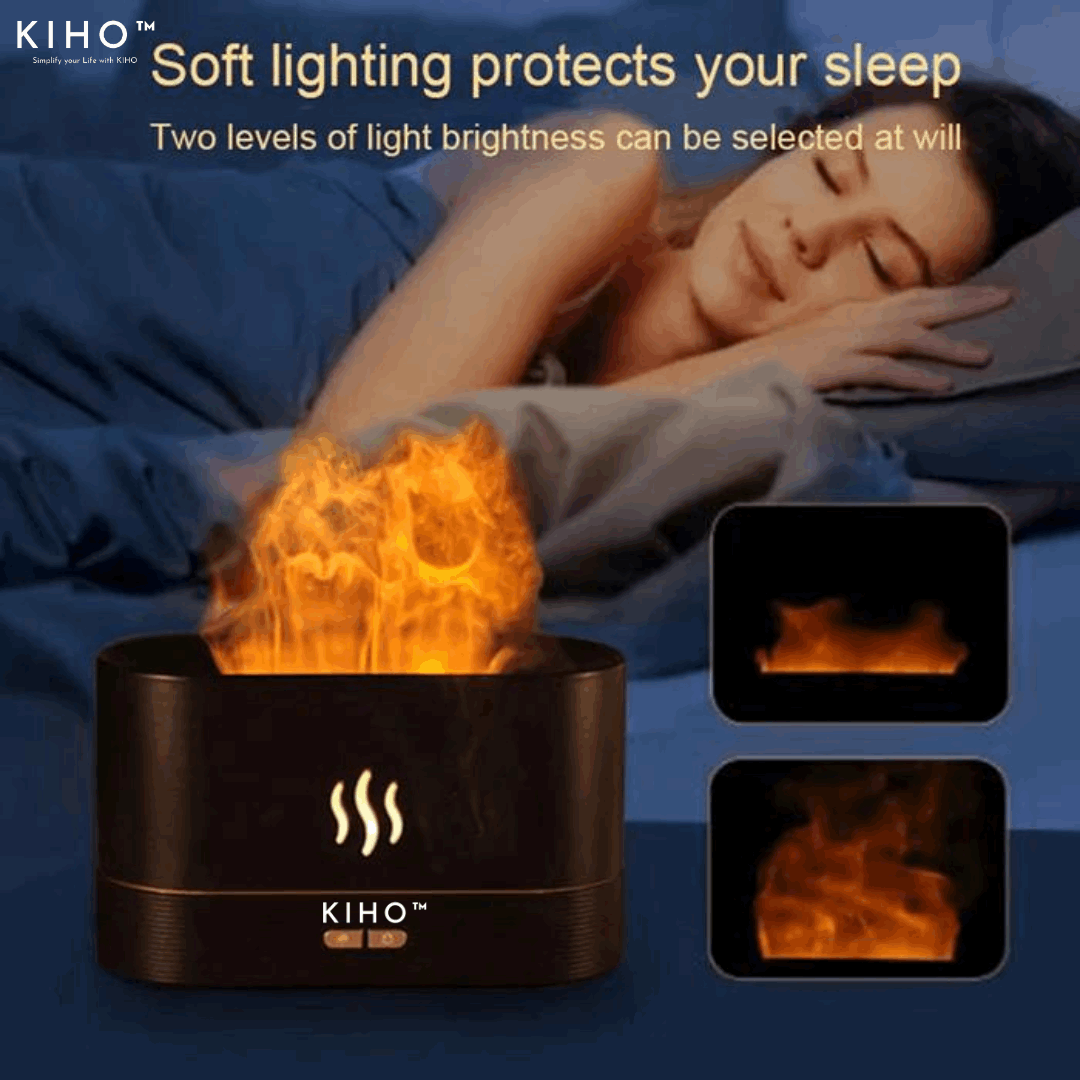 KIHO™ Flame Humidifier and Aroma Diffuser ❤️