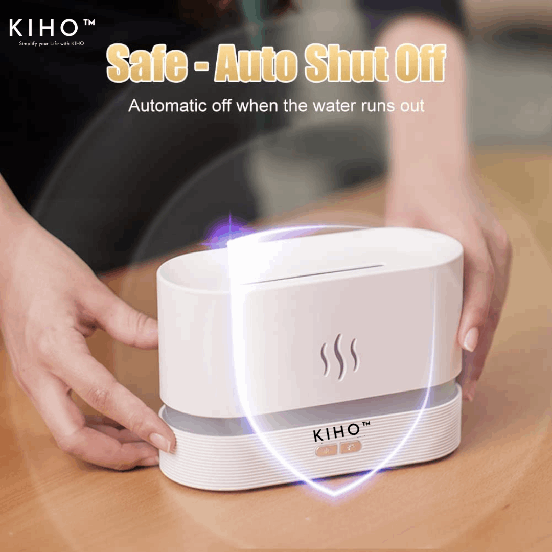 KIHO™ Flame Humidifier and Aroma Diffuser ❤️