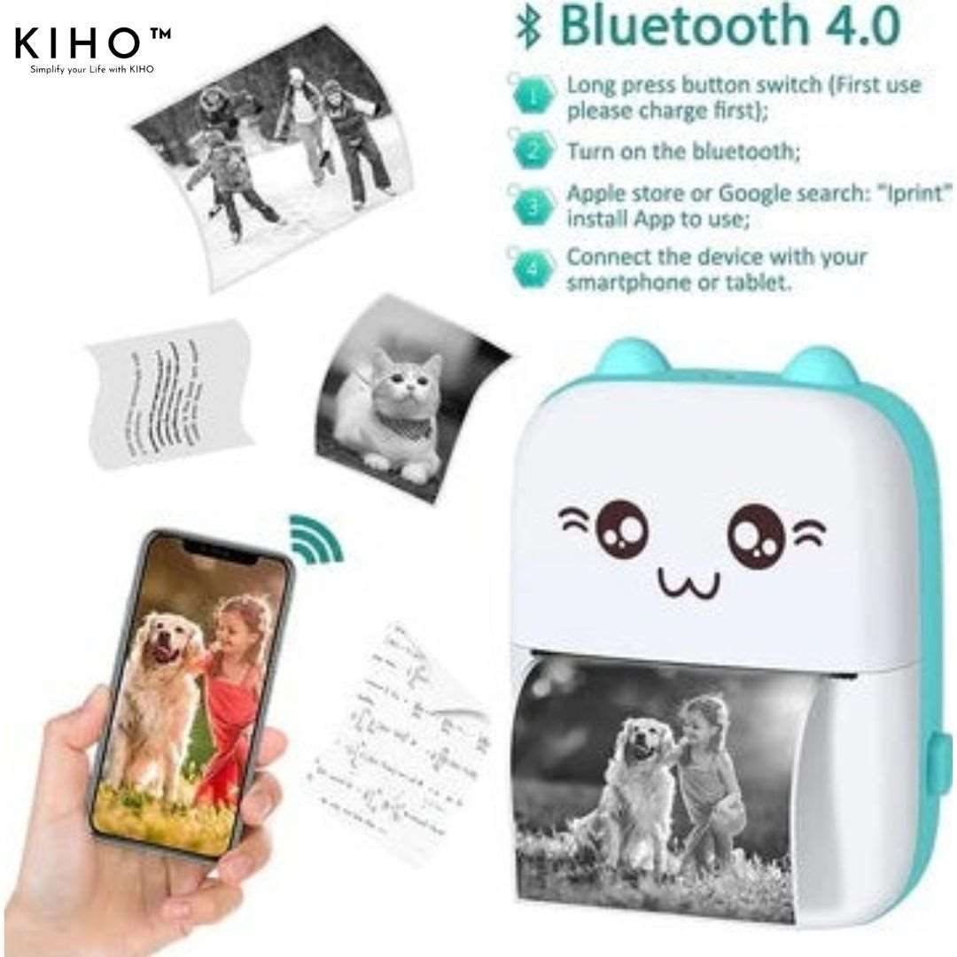 KIHO™ Mini Thermal Printer