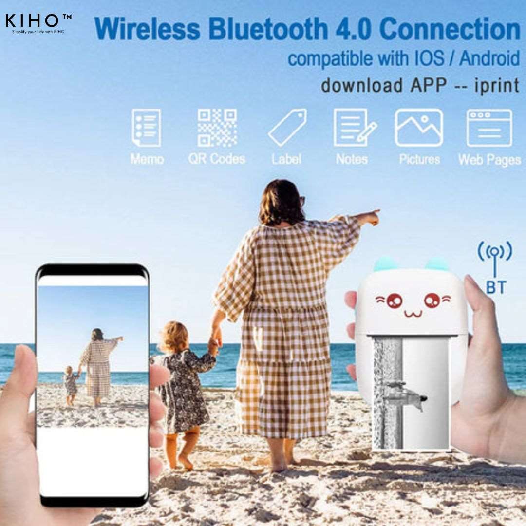 KIHO™ Mini Thermal Printer