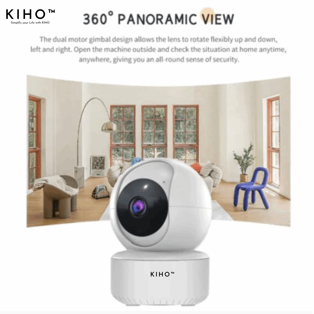 KIHO™ 360° Wifi Smart Camera