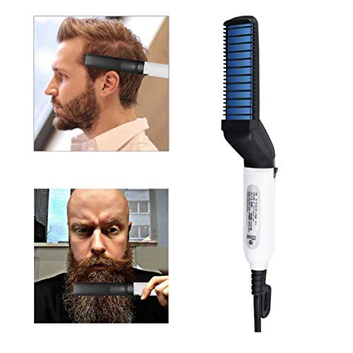 KIHO™ Men's Hair & Beard Straightener Brush